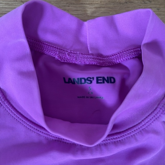 lands End Rash Guard 7/8 - Picture 2 of 3